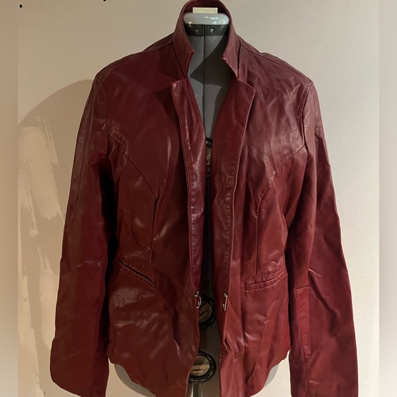 2XL Black Rivet Vegan Leather Jacket - Picture 1 of 6